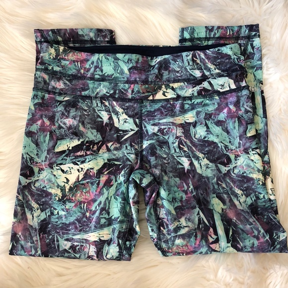 lululemon athletica Pants - Lululemon Run: Inspire Crop Iridescent Multi EUC